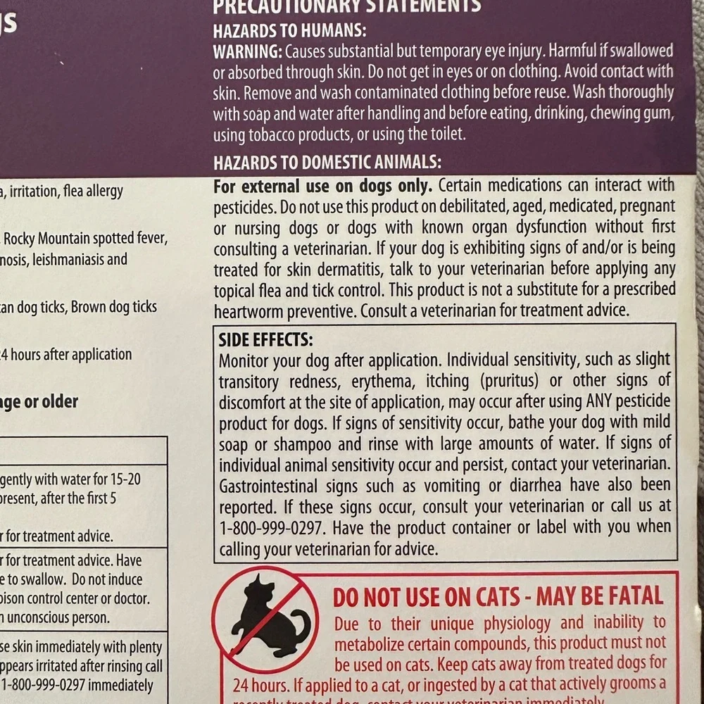 VECTRA - 3D for Dogs - Flea and Tick Treatment (2 capsules)